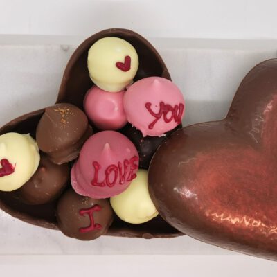 Hart gevuld met zoentjes voor jou