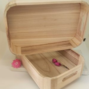 houten dienbladje