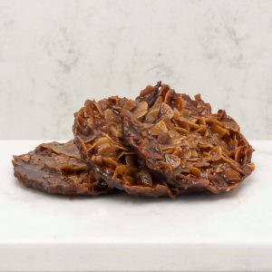 Florentines met laagje chocolade (100g)