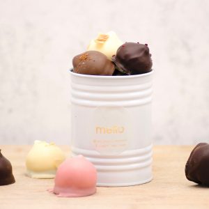 Blikje met 8 mini zoentjes