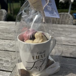 Tas "juf jij bent goud waard"