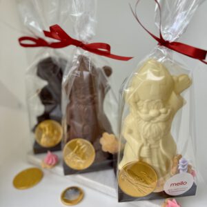 Wuivende Sint - 20cm - Melkchocolade