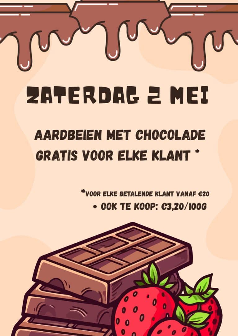 zaterdag 2 mei