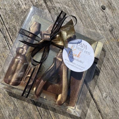 Setje gereedschap (melkchocolade)